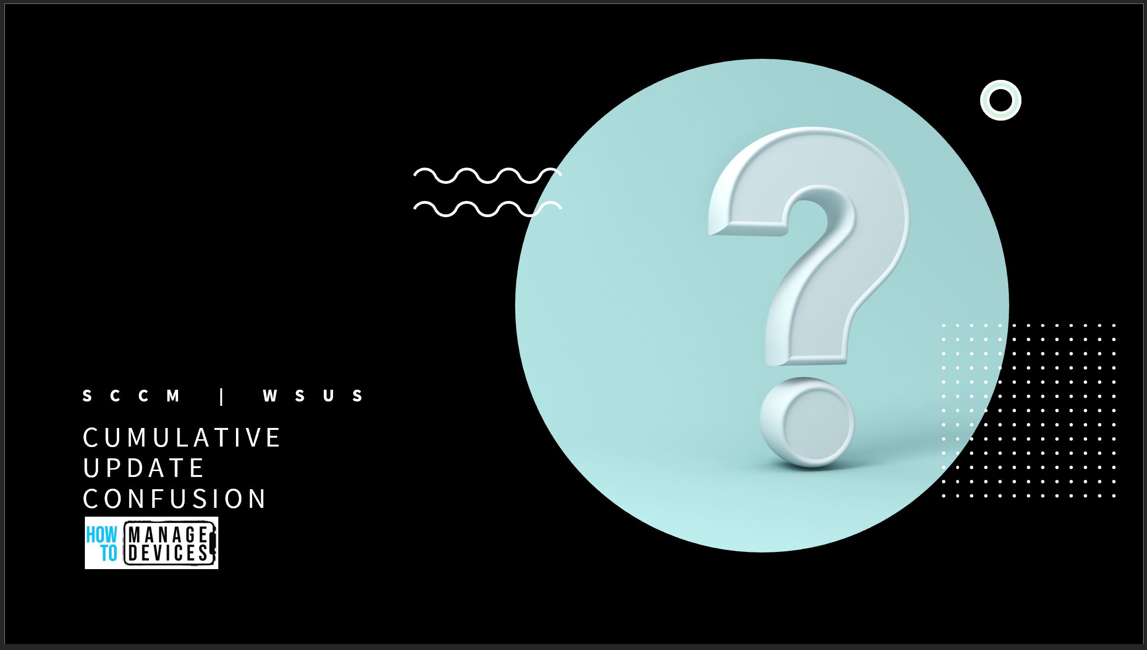 Cumulative Update Confusion