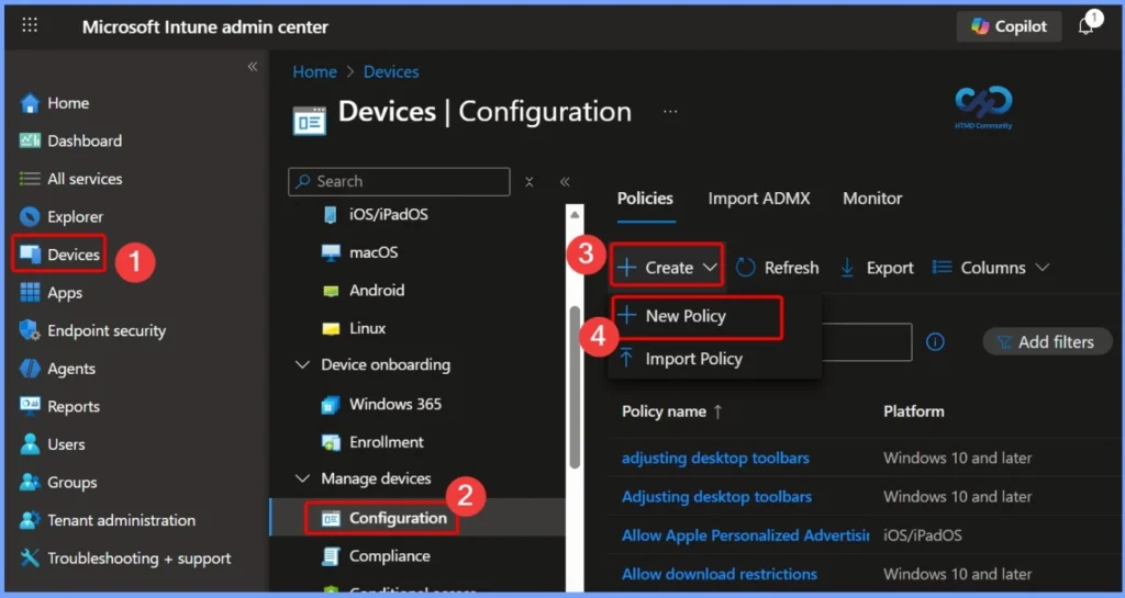 How to Create Intune Settings Catalog Policy 2