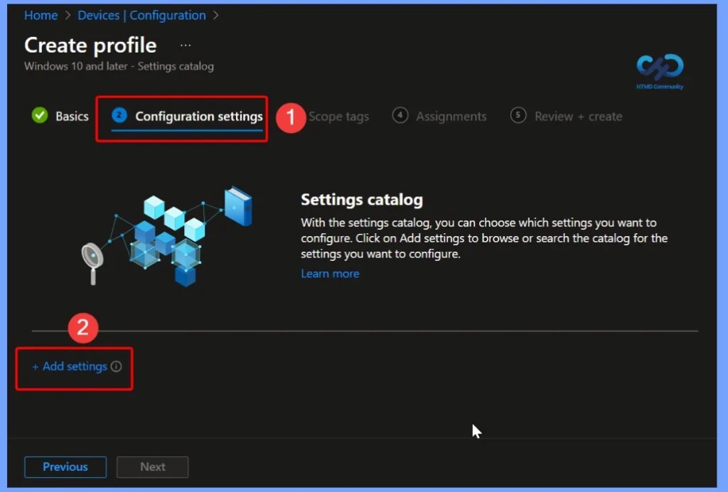 How to Create Intune Settings Catalog Policy 5