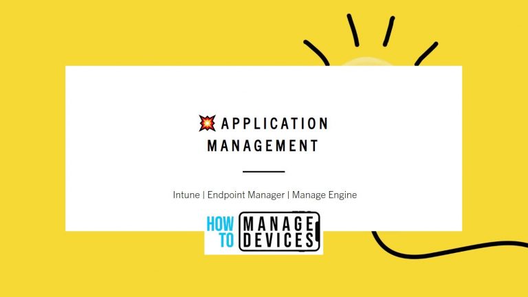 Manage-Engine-Application Management