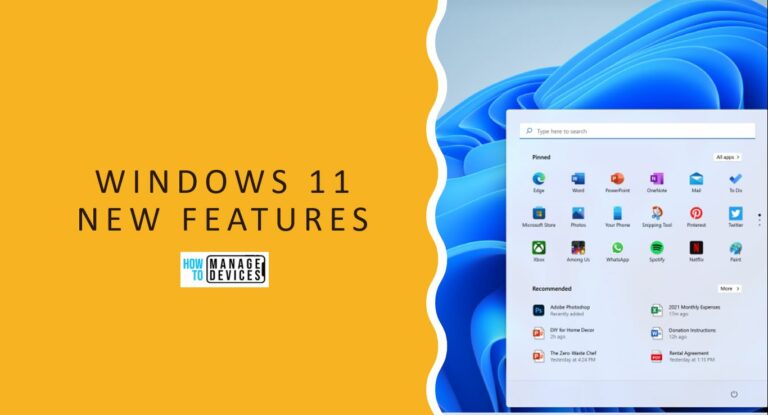 Windows 11 New Features