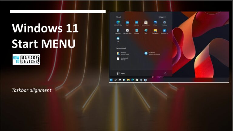 Windows 11 Start Menu