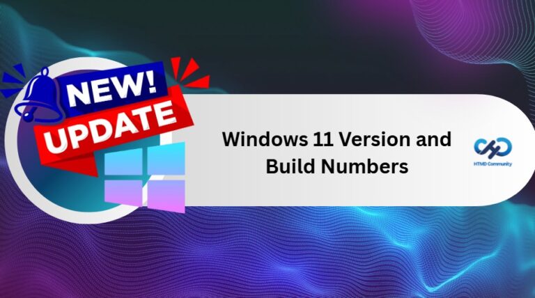 Updated Windows 11 Version Numbers Build Numbers Major Minor Build Rev 1