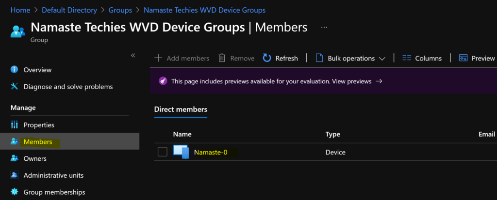 Azure AD Dynamic Device Group Using Display Name Property | Azure Virtual Desktop | VM Name