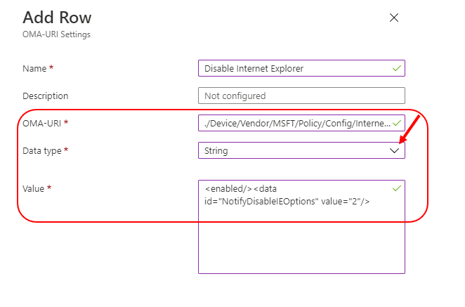 Disable Internet Explorer Using Intune | Endpoint Manager