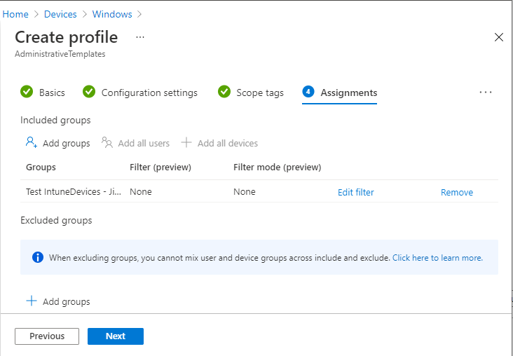 Configure Edge Chromium Favorites Using Intune | Endpoint Manager - Fig.8