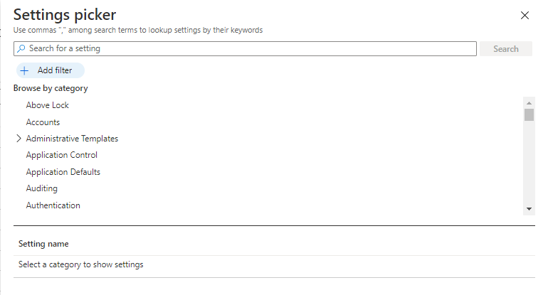 Create Intune Settings Catalog Policy - Fig.6