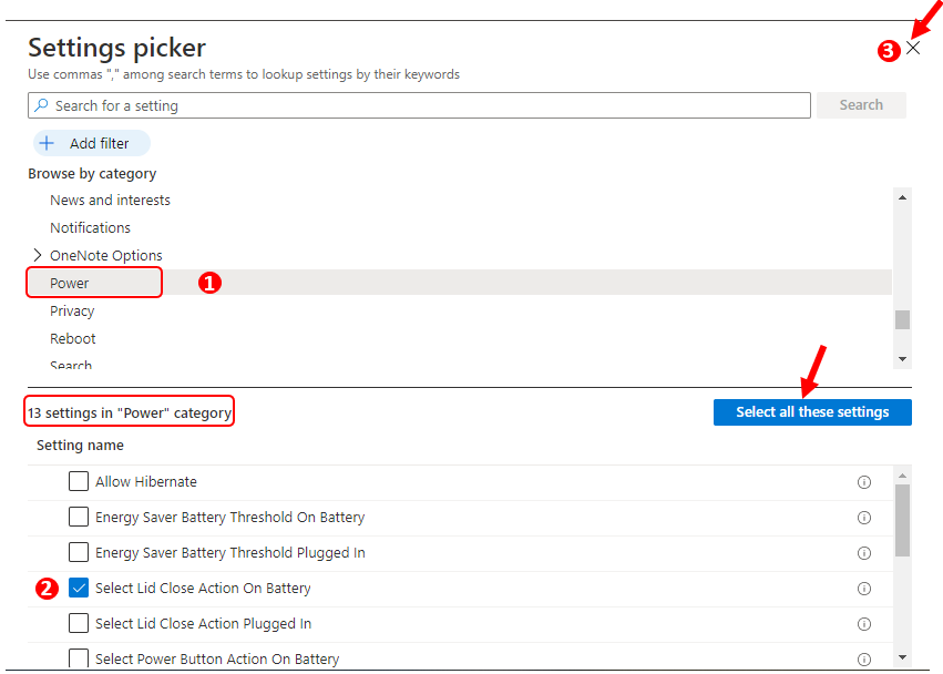 Create Intune Settings Catalog Policy - Fig.9