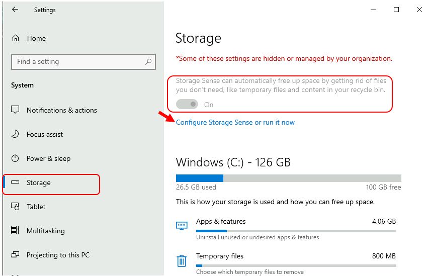 How to Configure Storage Sense using Intune | Endpoint Manager 1