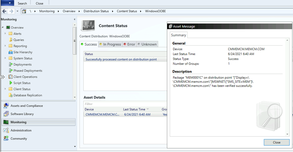 Content Validation in SCCM | Configuration Manager