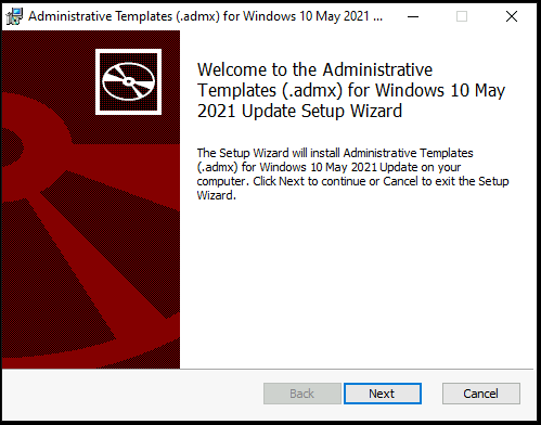 Download Windows 10 Administrative Templates