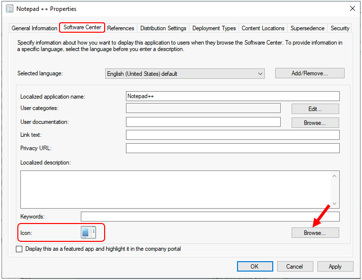 SCCM Application Deployment with Software Center Icon | ConfigMgr | Endpoint Manager