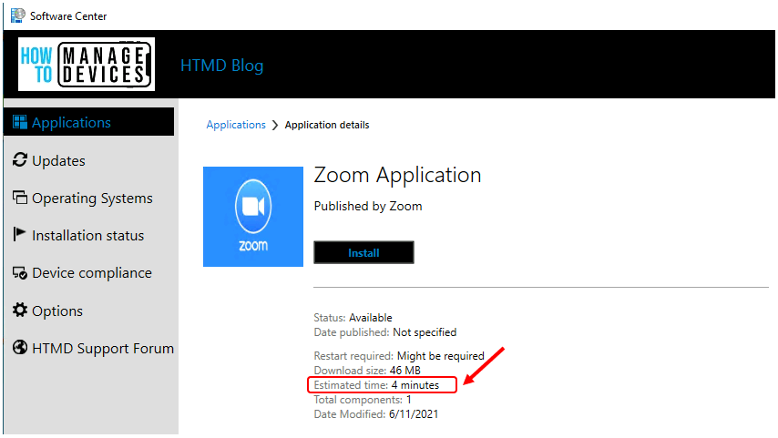 SCCM Application Estimated Installation Time | ConfigMgr | Endpoint Manager 4 SCCM Application Estimated Installation Time | ConfigMgr | Endpoint Manager - Fig.4
