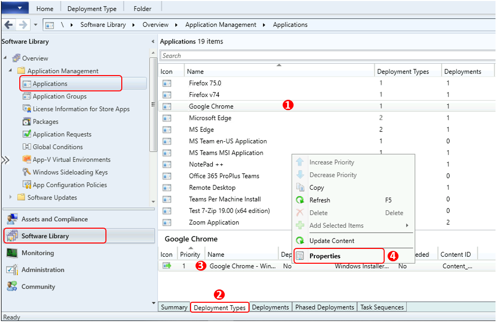 SCCM Application Deployment Options | ConfigMgr