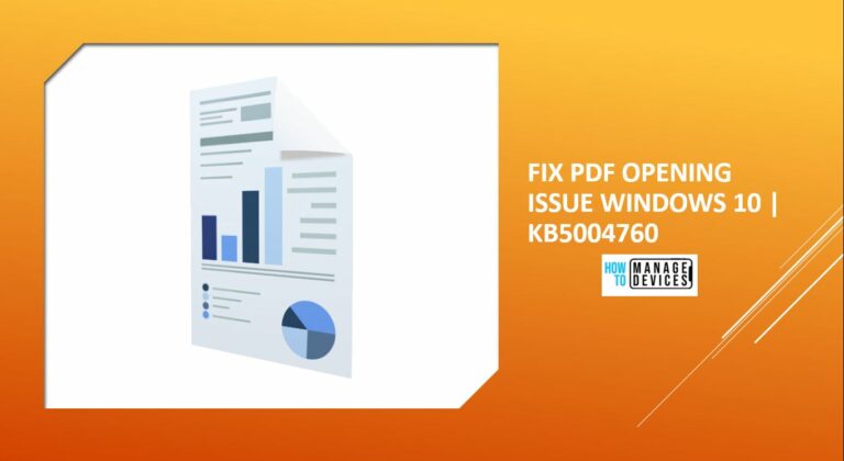 Fix PDF Opening Issue Windows 10
