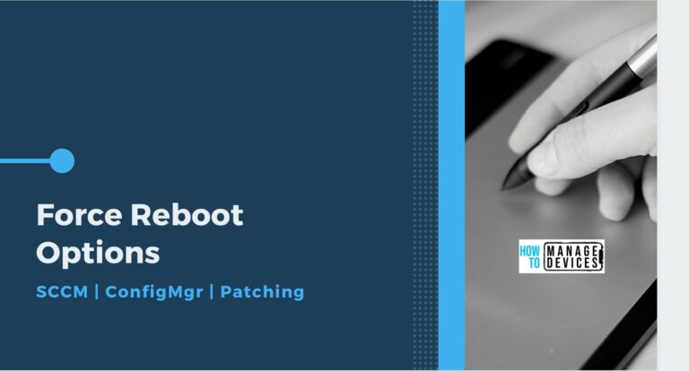 SCCM Force Reboot after Patching