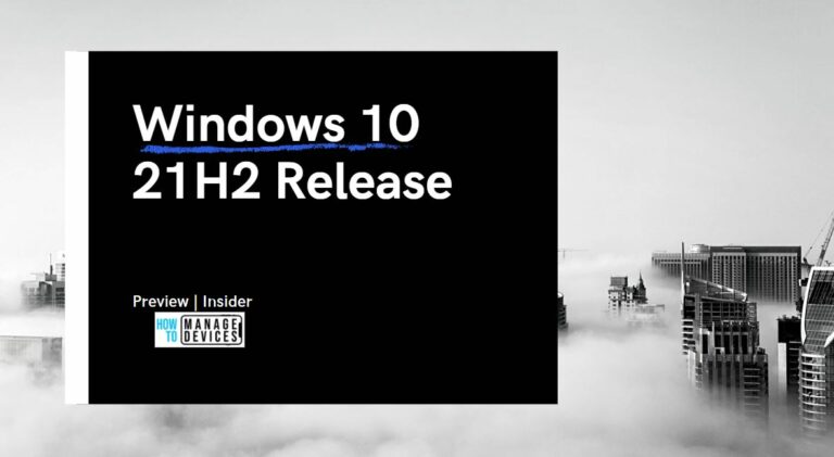 Windows 10 21H2 Build is Released