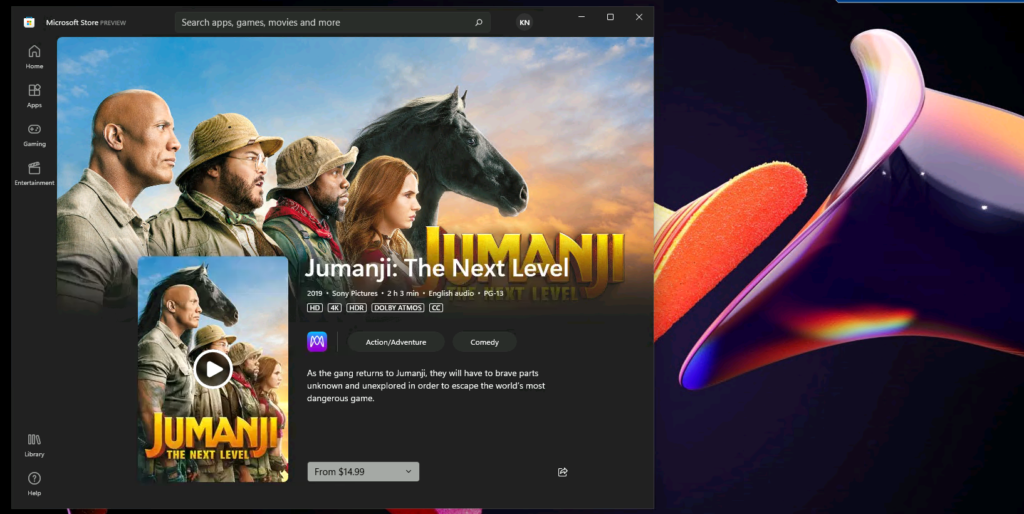What is the Windows 11 Entertainment Widget? - Fig.4