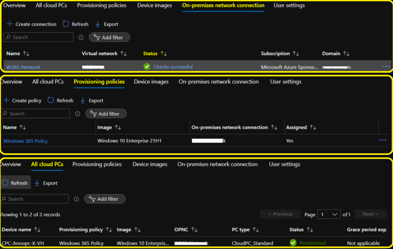 Windows 365 Cloud PC Deployment Provisioning Process Step By Step Guide ...