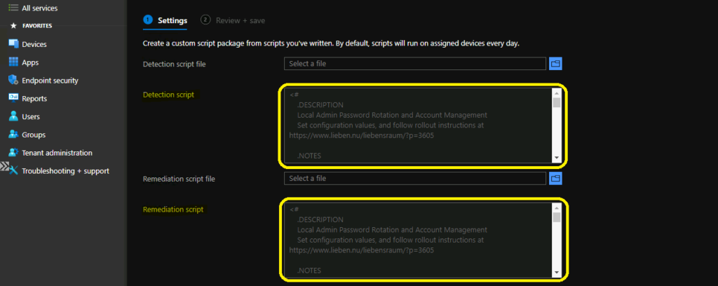 Intune Proactive Remediation Scripts Vs PowerShell Scripts