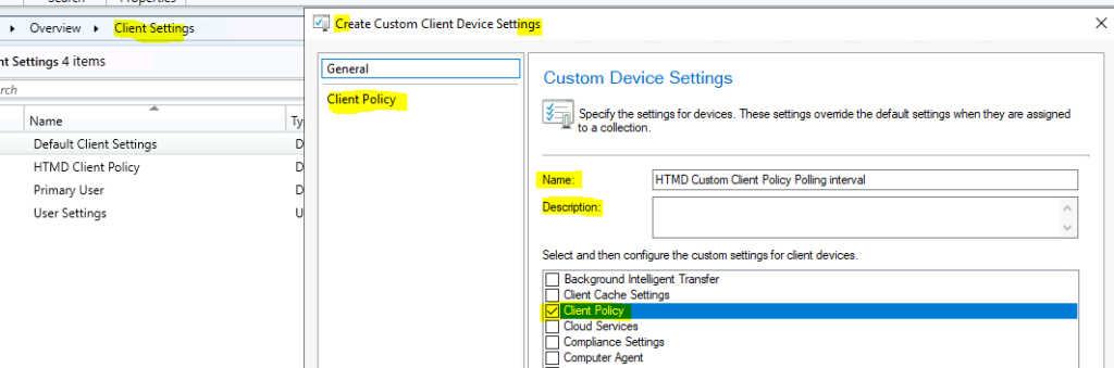 SCCM Client Policy Polling Interval Define Custom Policy Interval ConfigMgr