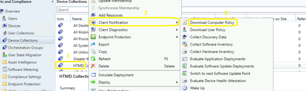 SCCM Client Policy Polling Interval Define Custom Policy Interval ConfigMgr