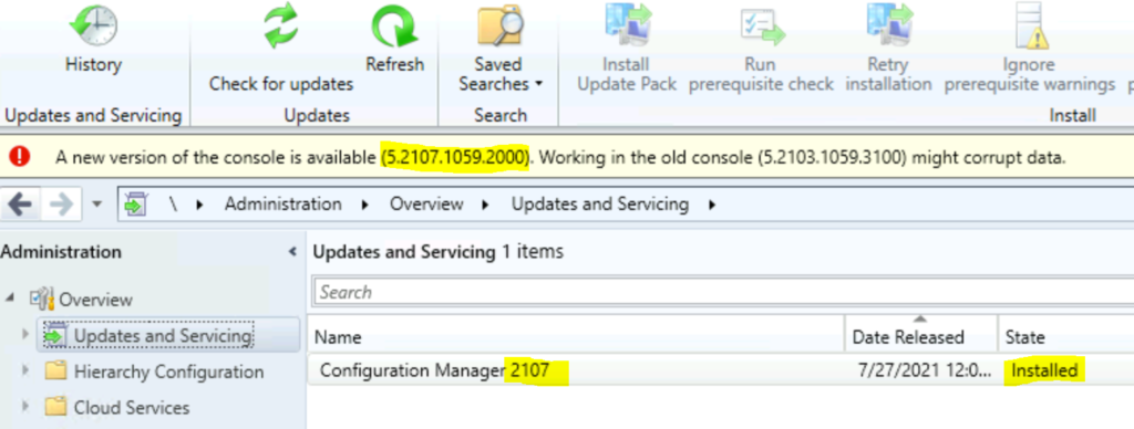 ConfigMgr 2107 is Released How to Upgrade to SCCM 2107 Step by Step Guide