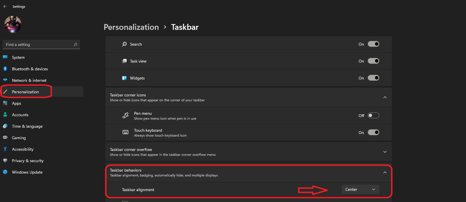 Windows 11 Start Menu Taskbar Alignment Options | How To Align Center ...