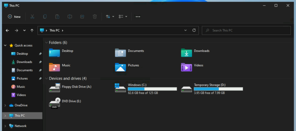 Windows 11 New File Explorer Experience New Features Design Details