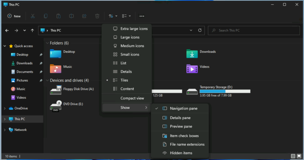 Windows 11 New File Explorer Experience New Features Design Details 2