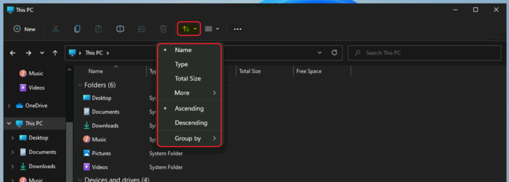 Windows 11 New File Explorer Experience New Features Design Details