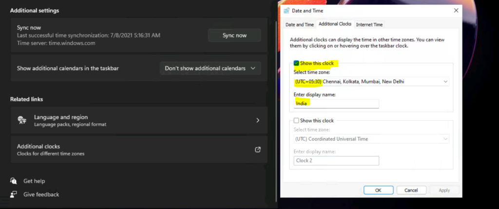 Windows 11 Add Additional Clocks Time Zone Easiest Option 3 Windows 11 Add Additional Clocks Time Zone Easiest Option - Fig.3