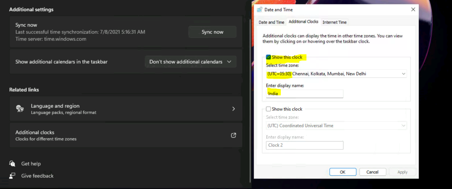 Windows 11 Add Additional Clocks Time Zone Easiest Option HTMD Blog