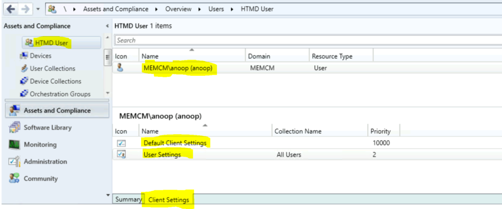 Find List of SCCM Client Settings Assigned for a Device in ConfigMgr Console Easiest Method