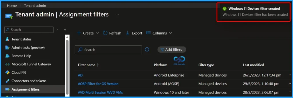 How to Create Windows 11 Filter Rule in Intune - Fig.6