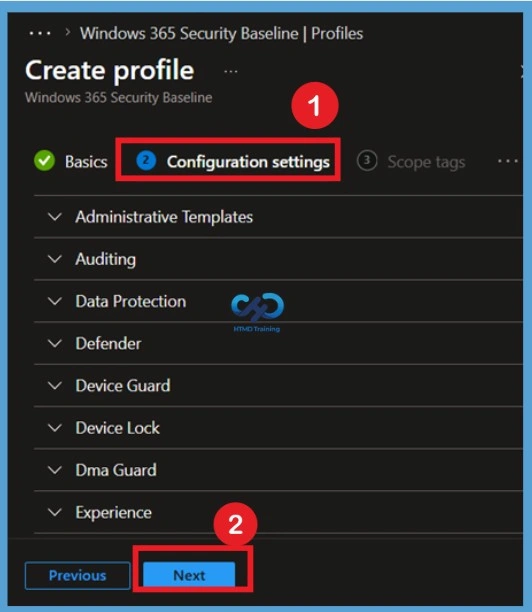 Deploy Windows 365 Security Baselines to Strengthen Cloud PC Security using Microsoft Intune 7 Deploy Windows 365 Security Baselines to Strengthen Cloud PC Security using Microsoft Intune -Fig.6