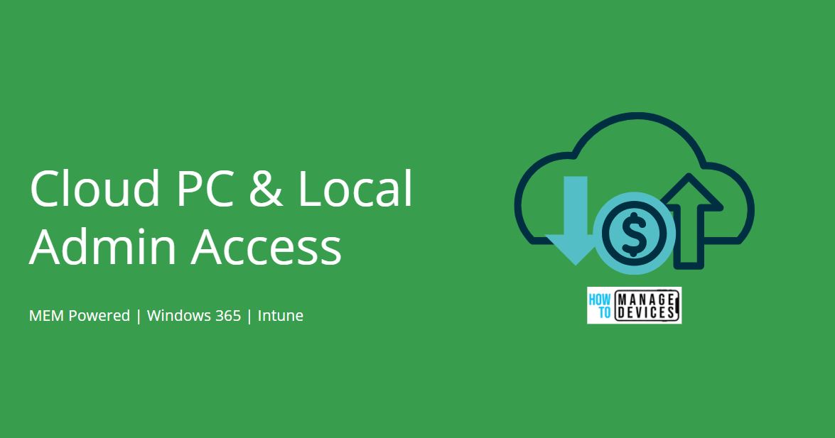 Provide Admin Access to Windows 365