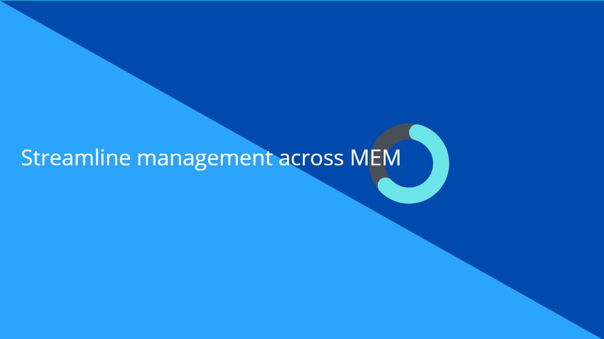 Streamline management across MEM