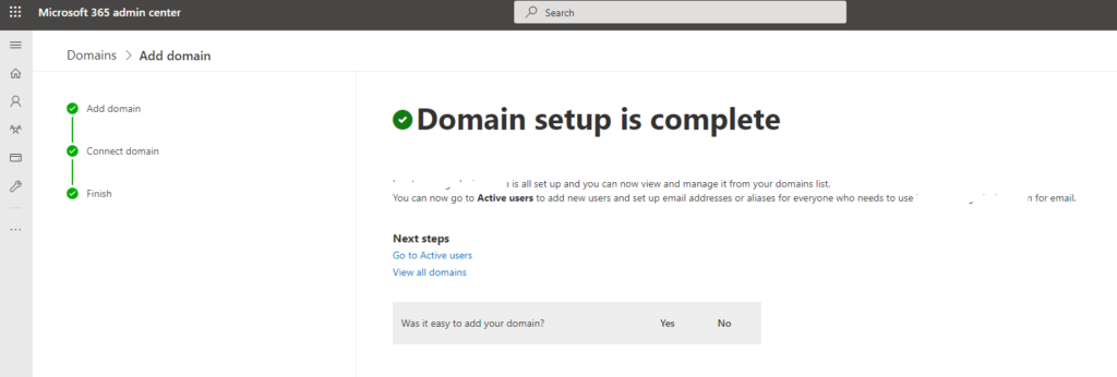 Set up email through Microsoft 365 (New domain) 