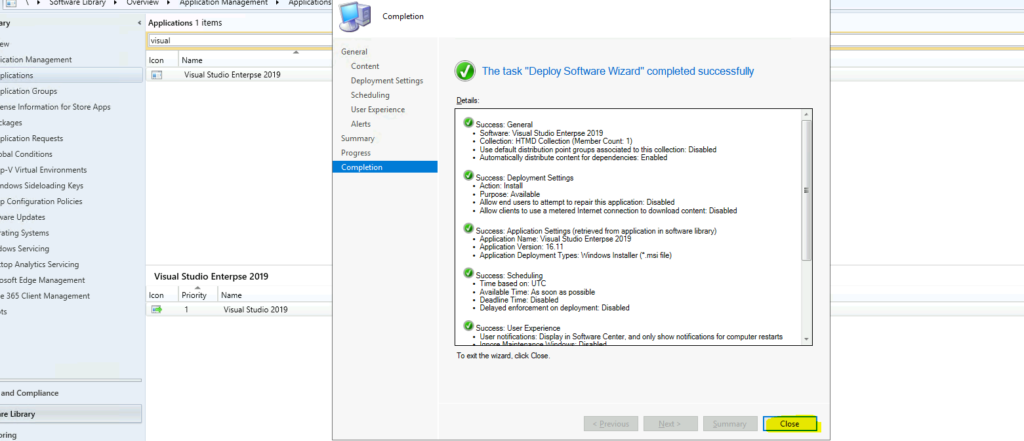 Easy Method to Deploy Visual Studio 2019 using SCCM 8