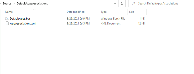 Scripts - Configure File Associations using SCCM