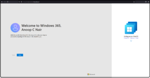 Windows 365 Cloud PC Web Client End User Experience Walkthrough HTMD Blog