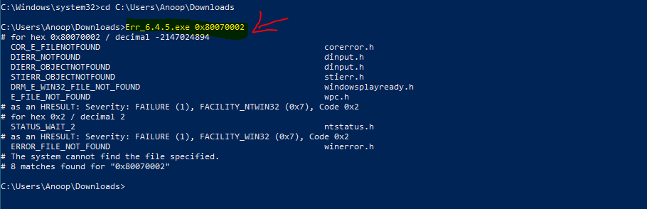 Translate SCCM Error Codes to Error Messages 1