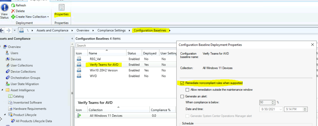 Verify Teams for AVD Using SCCM Configuration Item with Windows 11 Operating System - Fig.10