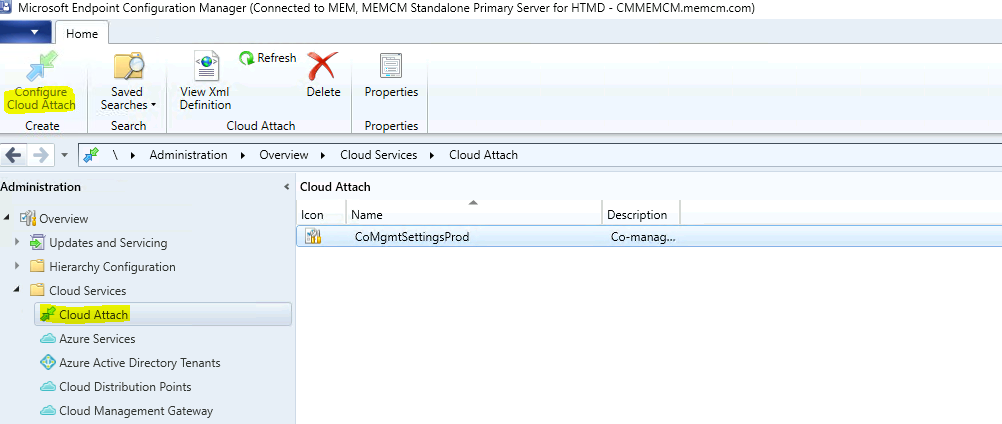 Co-Management Node is Missing from SCCM 2107 Console? What is changed