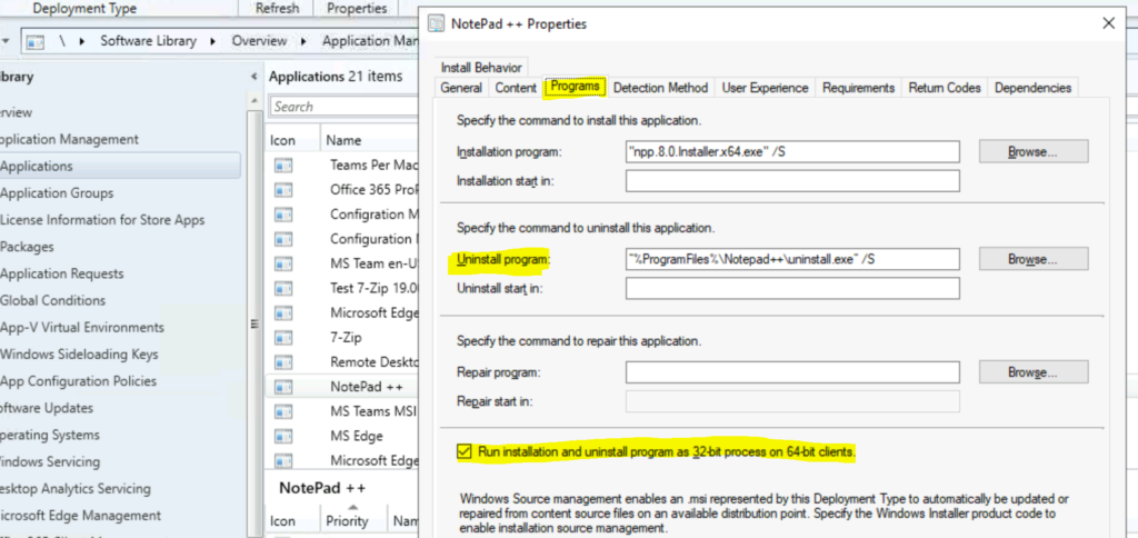 Implicit Uninstall of an Application using SCCM Remove Device from Collection