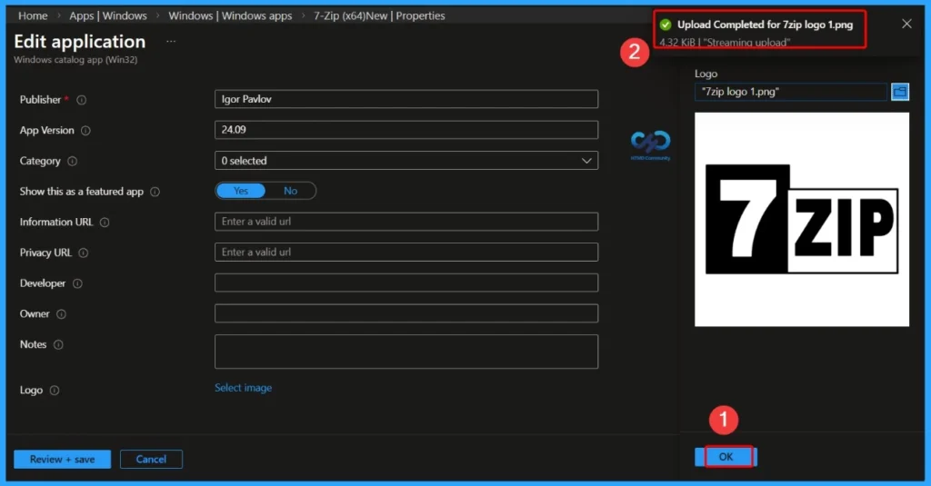 Easy Steps to Configure an Application Logo in the Company Portal using Intune - Fig.5