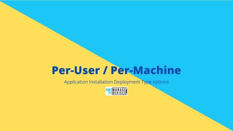 All Users or A User SCCM App Deployment Type