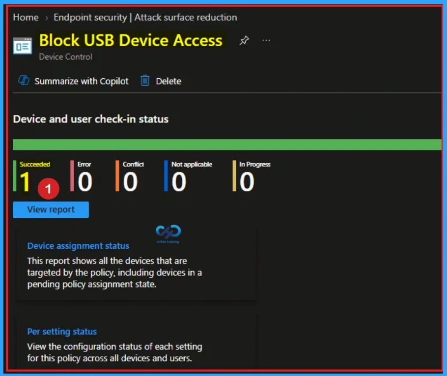 Block USB Device Access using Intune ASR Policy 12 Block USB Device Access using Intune ASR Policy - Fig.11