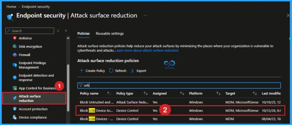 Block USB Device Access using Intune ASR Policy 11 Block USB Device Access using Intune ASR Policy - Fig.10